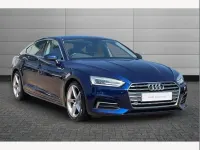 Used Audi A5 Sport 187 HP (137 kW) 2019 Blue Coupe