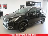 Used Peugeot 2008 Allure 100 HP (73 kW) 2016 Black SUV