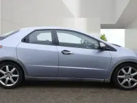 Used Honda Civic EX 2007 Blue Hatchback