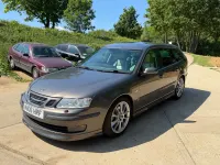 Used Saab 9-3 Aero 230 HP (169 kW) 2006 Beige Estate