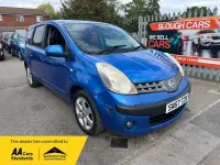 Used Nissan Note Tekna 110 HP (80 kW) 2008 Blue Hatchback