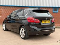 Used BMW 216 Luxury Line 116 HP (85 kW) 2015 Black Hatchback