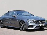 Used Mercedes E220 AMG line 194 HP (142 kW) 2017 Grey Coupe