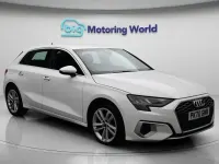 Used Audi A3 Sportback Sport 110 HP (80 kW) 2021 White Hatchback