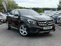Used Mercedes GLA200 AMG line 136 HP (100 kW) 2018 Black SUV