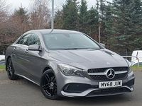 Used Mercedes CLA180 AMG line 122 HP (89 kW) 2018 Grey Sedan