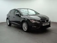 Used Seat Leon SE Dynamic 115 HP (84 kW) 2019 Black Hatchback