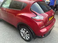 Used Nissan Juke Tekna 2015 Red SUV