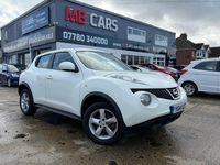 Used Nissan Juke Visia 94 HP (69 kW) 2014 White SUV