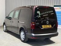 Used VW Caddy Maxi S 102 HP (75 kW) 2020 Purple MPV