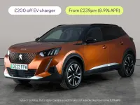 Used Peugeot 2008 GTi 100 kW (136 HP) 2023 Orange SUV