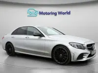 Used Mercedes C220 AMG line 194 HP (142 kW) 2021 Silver Sedan