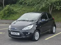Used Ford Ka Zetec 69 HP (50 kW) 2014 Black Hatchback