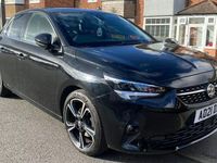 Used Vauxhall Corsa Elite 101 HP (74 kW) 2021 Black Hatchback