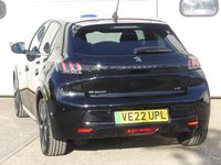 Used Peugeot e-208 Premium 98 kW (134 HP) 2022 Black Hatchback