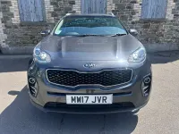 Used Kia Sportage 115 HP (84 kW) 2017 Silver SUV