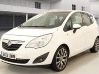 Used Vauxhall Meriva Edition 100 HP (73 kW) 2012 White MPV