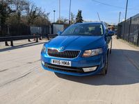 Used Skoda Octavia Business Line 110 HP (80 kW) 2015 Blue Hatchback