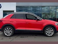 Used VW T-Roc SEL 150 HP (110 kW) 2018 Red SUV