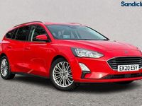 Used Ford Focus Titanium X 120 HP (88 kW) 2020 Race red (standard paint) Estate