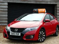Used Honda Civic SR 142 HP (104 kW) 2015 Red Hatchback