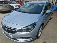 Used Vauxhall Astra SRi 150 HP (110 kW) 2017 Silver Hatchback