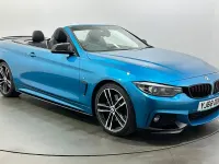 Used BMW 420 M Sport 190 HP (139 kW) 2019 Blue Cabriolet