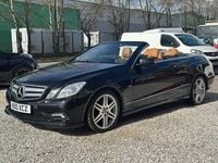 Used Mercedes E350 2014 Black Cabriolet