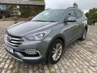 Used Hyundai Santa Fe Premium 2016 Silver SUV