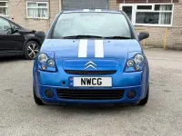 Used Citroën C2 60 HP (44 kW) 2008 Blue Hatchback