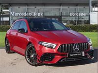 Used Mercedes A45 AMG 421 HP (309 kW) 2022 Red Hatchback
