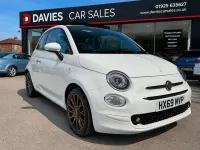 Used Fiat 500C S 69 HP (50 kW) 2019 White Cabriolet