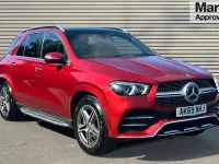 Used Mercedes GLE450 AMG AMG line 367 HP (269 kW) 2019 Red SUV