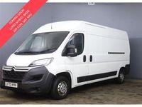 Used Citroën Relay 140 HP (102 kW) 2021 White Van