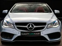 Used Mercedes E350 AMG 252 HP (185 kW) 2013 Silver Cabriolet