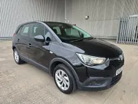 Used Vauxhall Crossland X S 110 HP (80 kW) 2019 Black SUV