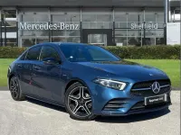 Usado Mercedes A200 AMG Line Premium Plus 147 HP (108 kW) 2022 Azul Sedan