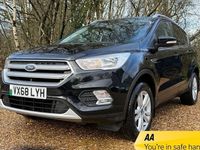 Used Ford Kuga Zetec 120 HP (88 kW) 2018 Black SUV