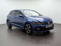 Used VW Polo R-line 95 HP (69 kW) 2021 Blue Hatchback