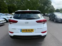 Used Hyundai Tucson SE 116 HP (85 kW) 2016 White SUV