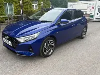 Used Hyundai i20 Premium 2023 Blue Hatchback