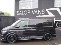 Used VW T6.1 Highline 150 HP (110 kW) 2022 Black Van