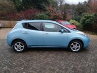 Used Nissan Leaf Acenta 80 kW (109 HP) 2015 Blue Hatchback