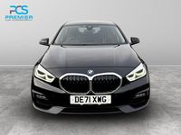 Used BMW 118 Sport Line 2021 Black sapphire metallic paint Hatchback