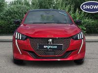 Used Peugeot e-208 Premium 100 kW (136 HP) 2022 Elixir red Hatchback