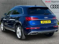 Used Audi Q5 S-Line 261 HP (191 kW) 2022 Blue SUV