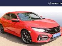 Used Honda Civic SR 126 HP (92 kW) 2021 Rallye red Hatchback