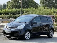 Used Nissan Note N-TEC 88 HP (64 kW) 2010 Black Hatchback
