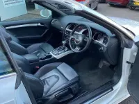 Used Audi A5 Cabriolet S-Line 211 HP (155 kW) 2012 White Cabriolet