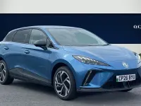 New MG MG4 EV 2026 Piccadilly blue Hatchback